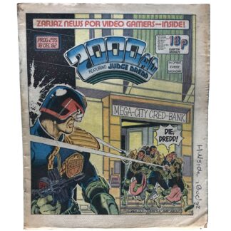 18th December 1982 - BUY NOW - 2000 AD - issue 295 - an original comic.