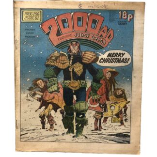 25th December 1982 - BUY NOW - 2000 AD - issue 296 - an original comic.