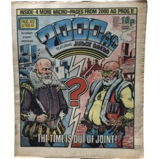 12th February 1983 - BUY NOW - 2000 AD - issue 303 - an original comic.