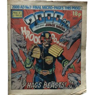 12th March 1983 - BUY NOW - 2000 AD - issue 307 - an original comic.