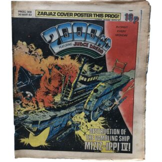 26th March 1983 - BUY NOW - 2000 AD - issue 309 - an original comic.