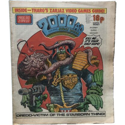 2nd April 1983 - BUY NOW - 2000 AD - issue 310 - an original comic.