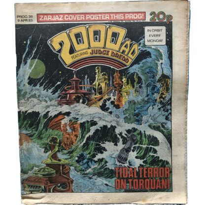 9th April 1983 - BUY NOW - 2000 AD - issue 311 - an original comic.