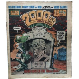 16th April 1983 - BUY NOW - 2000 AD - issue 312 - an original comic.