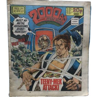 30th April 1983 - BUY NOW - 2000 AD - issue 314 - an original comic.