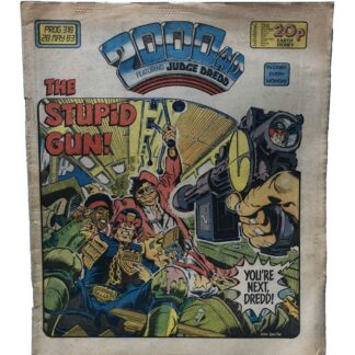 28th May 1983 - BUY NOW - 2000 AD - issue 318 - an original comic.