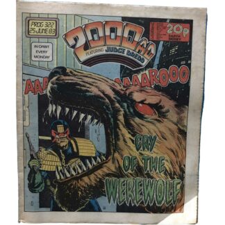 25th June 1983 - BUY NOW - 2000 AD - issue 322 - an original comic.
