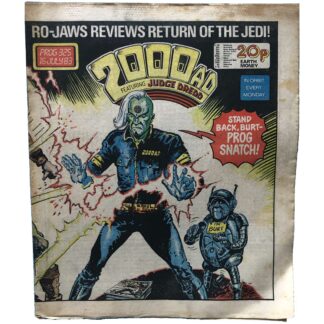 16th July 1983 - BUY NOW - 2000 AD - issue 325 - an original comic.