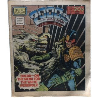30th July 1983 - BUY NOW - 2000 AD - issue 327 - an original comic.