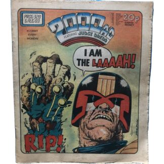 6th August 1983 - BUY NOW - 2000 AD - issue 328 - an original comic.
