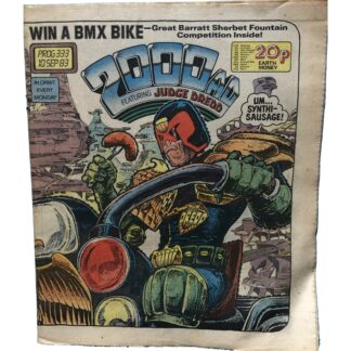 10th September 1983 - BUY NOW - 2000 AD - issue 333 - an original comic.
