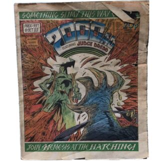 8th October 1983 - BUY NOW - 2000 AD - issue 337 - an original comic.