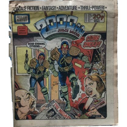 15th October 1983 - BUY NOW - 2000 AD - issue 338 - an original comic.
