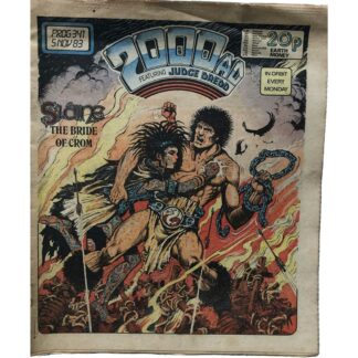 5th November 1983 - BUY NOW - 2000 AD - issue 341 - an original comic.