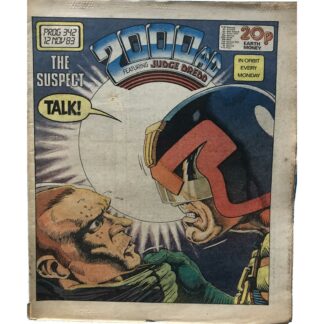12th November 1983 - BUY NOW - 2000 AD - issue 342 - an original comic.