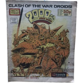 19th November 1983 - BUY NOW - 2000 AD - issue 343 - an original comic.