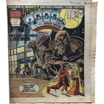 17th December 1983 - BUY NOW - 2000 AD - issue 347 - an original comic.