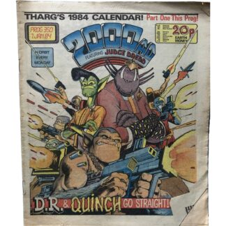 7th January 1984 - BUY NOW - 2000 AD - issue 350 - an original comic.