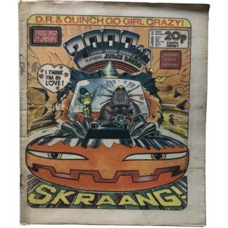 21st January 1984 - BUY NOW - 2000 AD - issue 352 - an original comic.