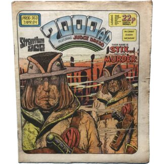 7th April 1984 - BUY NOW - 2000 AD - issue 363 - an original comic.