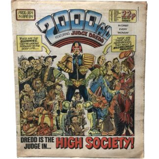 14th April 1984 - BUY NOW - 2000 AD - issue 364 - an original comic.
