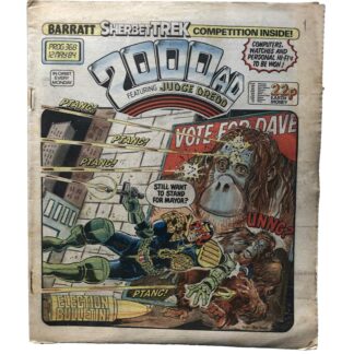 12th May 1984 - BUY NOW - 2000 AD - issue 368 - an original comic.