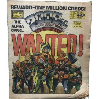 19th May 1984 - BUY NOW - 2000 AD - issue 369 - an original comic.