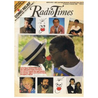 30th January 1988 - Radio Times - Comic Relief - Lenny Henry