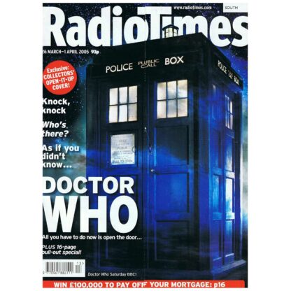 26th March 2005 - Radio Times - Dr Who - The Tardis