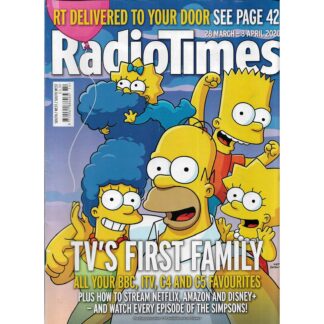 28th March 2020 - Radio Times - The Simpsons