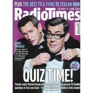 30th May 2020 - Radio Times - Pointless