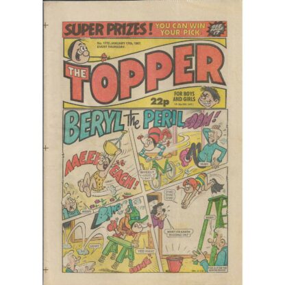17th January 1987 - The Topper - issue 1772