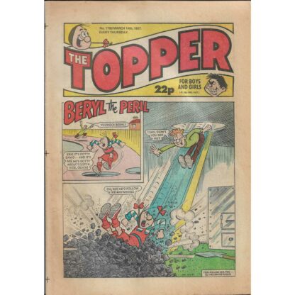 14th March 1987 - The Topper - issue 1780