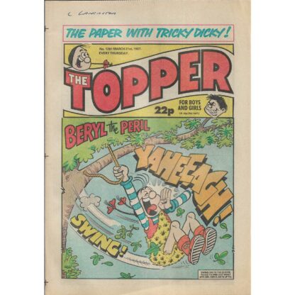 21st March 1987 - The Topper - issue 1781