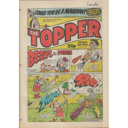 28th March 1987 - The Topper - issue 1782