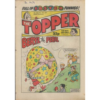 18th April 1987 - The Topper - issue 1785