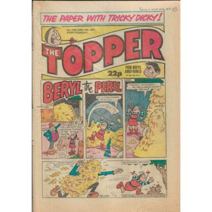 13th June 1987 - The Topper - issue 1793