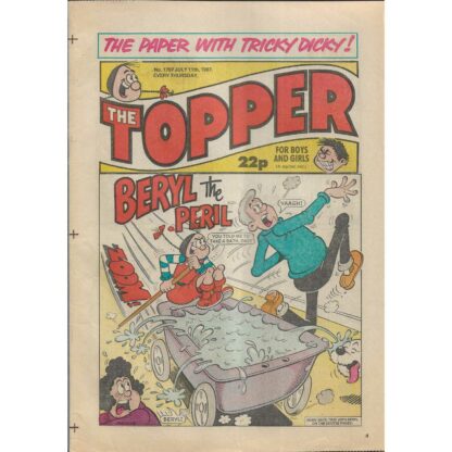 11th July 1987 - The Topper - issue 1797
