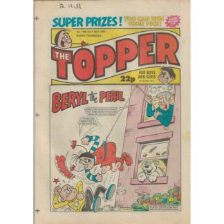 25th July 1987 - The Topper - issue 1799