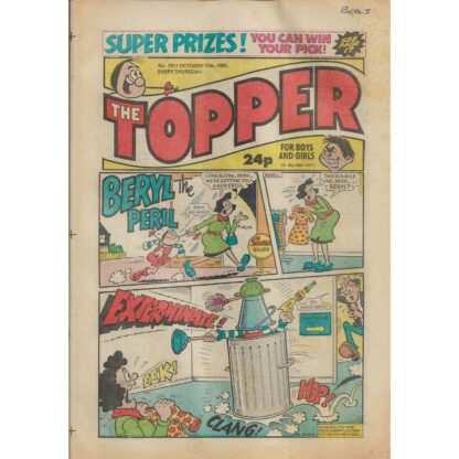 17th October 1987 - The Topper - issue 1811