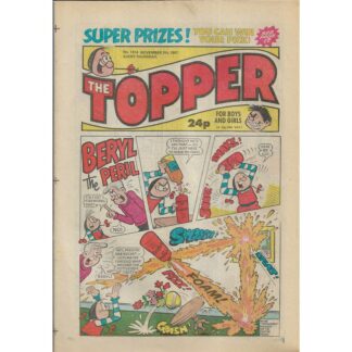 7th November 1987 - The Topper - issue 1814