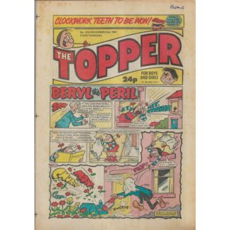 21st November 1987 - The Topper - issue 1816