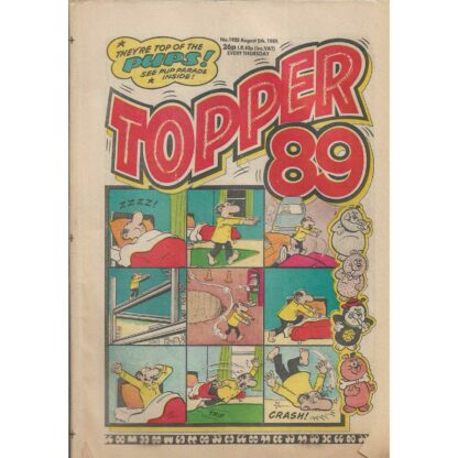 5th August 1989 - The Topper - issue 1905