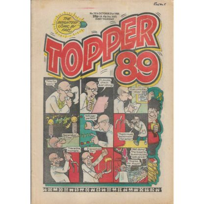 21st October 1989 - The Topper - issue 1916