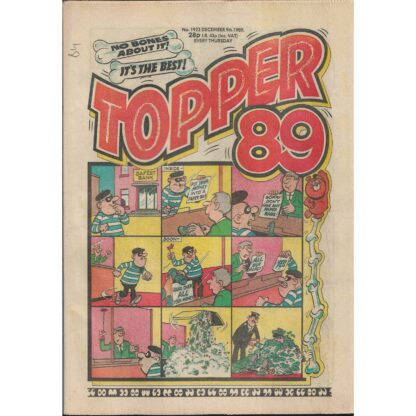 9th December 1989 - The Topper - issue 1923