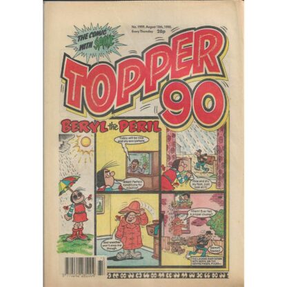 18th August 1990 - The Topper - issue 1959