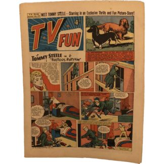 T.V Fun - 14th December 1957 - issue 222 - Tommy Steele