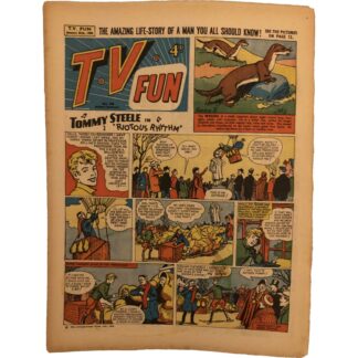 T.V Fun - 25th January 1958 - issue 228 - Tommy Steele