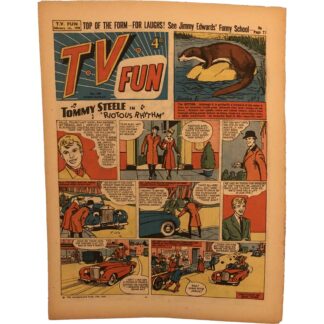 T.V Fun - 1st February 1958 - issue 229 - Tommy Steele