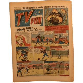T.V Fun - 22nd February 1958 - issue 232 - Tommy Steele
